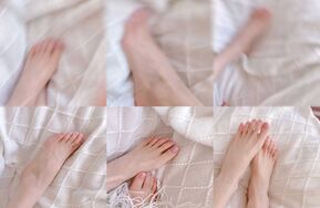 【自费购买】小蓝鸟美足博主胡亥亥美足自拍合集！